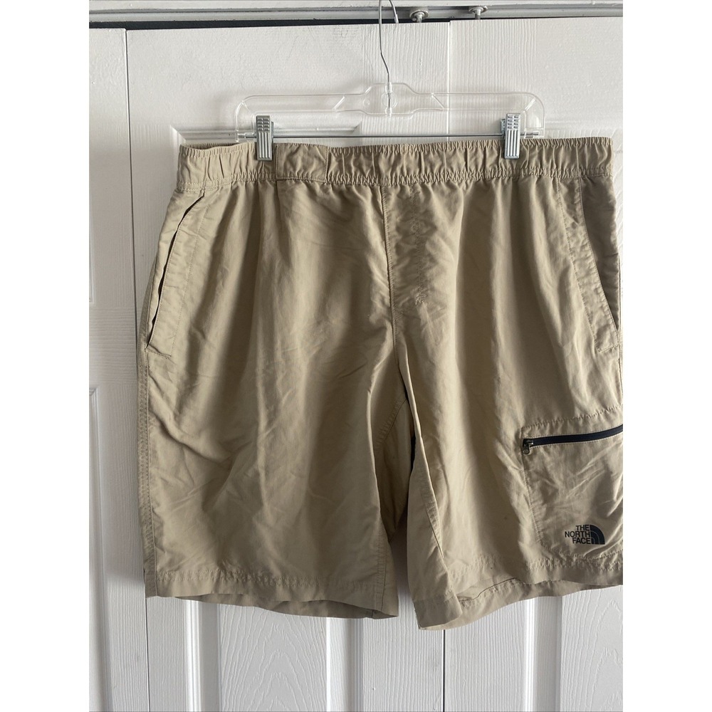 The North Face Horizon Cargo Shorts Mens XXL Khaki Tan Hiking Outdoor Trail Gorp